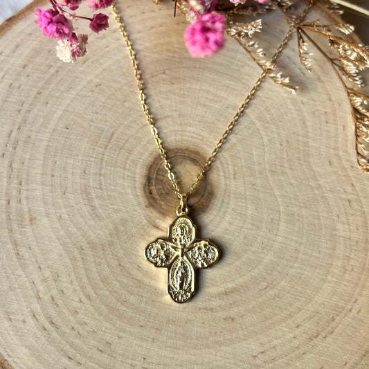 ‘Ariel’ 4 Way Cross Necklace