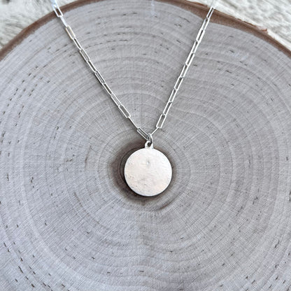 'Emmanuel' Sacred Heart Pendant Necklace